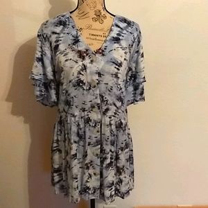 2X Must Have Tye-Dye Top, NWT